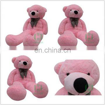 HI CE giant pink teddy bear with high quality,plush teddy bear in 2m as gift for friend