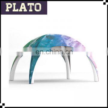 white printed colorful arch tent for outdoor commercial trade show