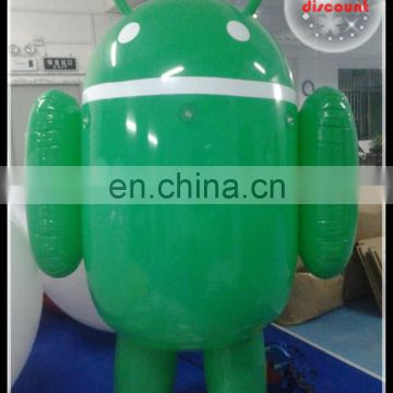 Hot selling inflatable android model,advertising mobile phone,promotion product