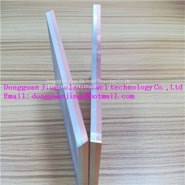 Copper aluminum composite joint different size electrical