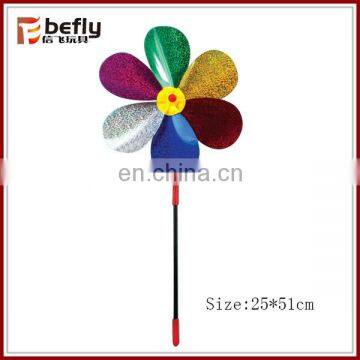 Colorful plastic windmill toys for kids