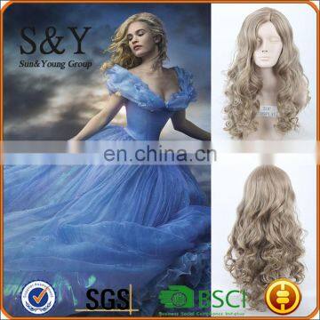 Cosplay Cinderella Girl Wig With High temperature fiber for cosplay party