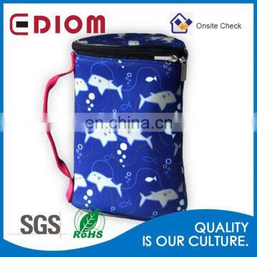 High quality sublimation printing aluminum foil school frozn lunch bag