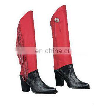 Mens Half Chaps