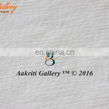 Double Plain Kantha Bedspread Quilt Throw Indian Rajasthani White Color Handmade 100% Cotton Fruit Printed Bedsheets photo-3