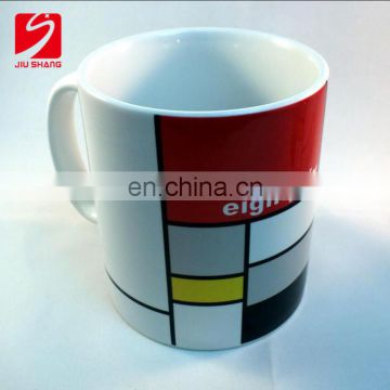 Factory Cheaper Wooden Beer Printed Enamel Mugs