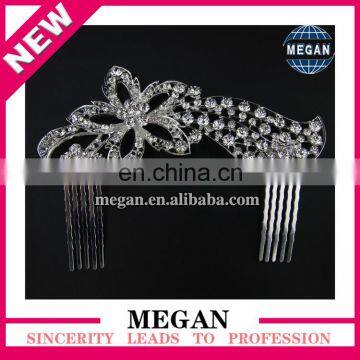 Princess Crown Tiara Comb Hair Clip Bridal Hair Jewelry wedding decorative hair combs