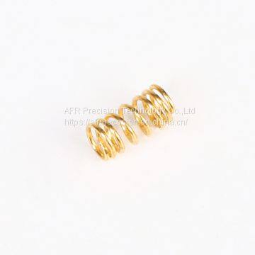 OEM Gold Plated Stainless Steel Spring ,metal Coil Mini Compression Spring photo-2