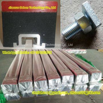 Mining Feed Point UHMWPE Belt Conveyor Rubber Impact Bar for Loading Zone photo-2