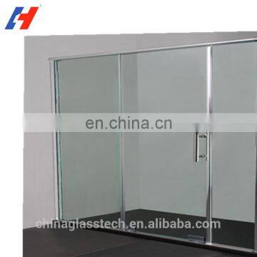 Size customized CE/EN12150 Certificated Soundproof Clear/Frosted Tempered Glass Office Partitions Glass Wall