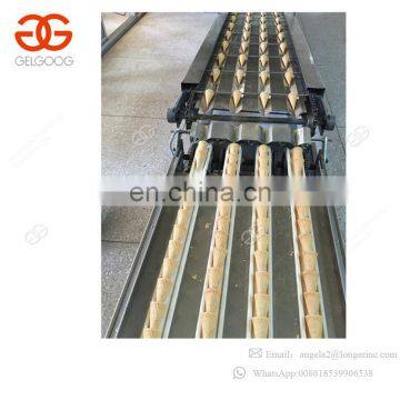 Superior Customer Feedbacks Pizza Ice Cream Cone Making Machine Line Production On Sale photo-5