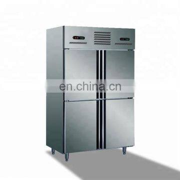 -18~ -22 LED Lighting 2 Big Glass Door Commercial Upright Deep Refrigerator Freezer - 23 Cu. Ft. for Restaurant