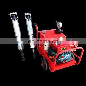 electric diesel hydraulic concrete rock splitter for sale