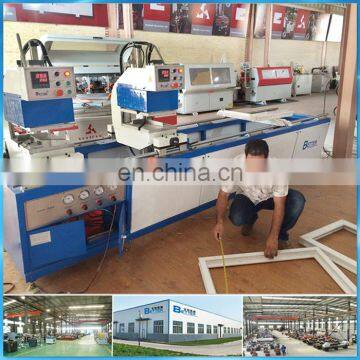 Double Head welding used pvc window manufacturing machine