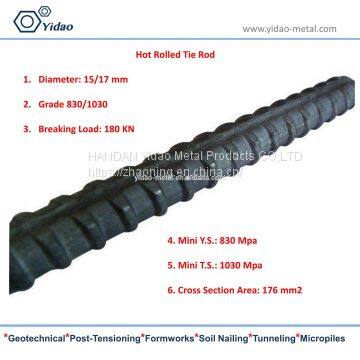 Dia. 16 mm tie rod for construction