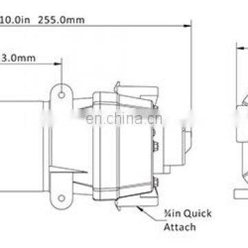 SEAFLO 12V DC 17LPM 40PSI Pressure Water Pump For Agricultural Spraying photo-7