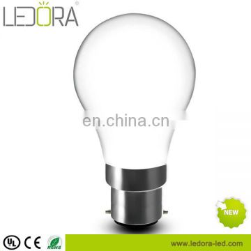 Milky glass 50/60HZ 220v oem 400lm led bulb with bayonet fitting