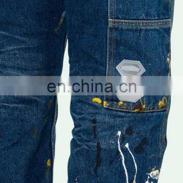 DiZNEW PAINTED POCKETS VINTAGE PAINT CARPENTER JEAN PANTS FOR BOYS photo-3