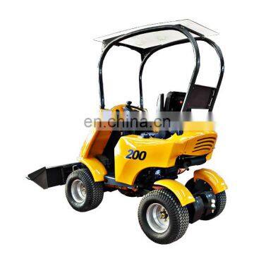 Garden Machinery Mini Articulated Wheel Loader for Sale photo-2