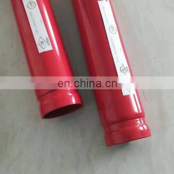 Weifang supply  SCH40  red painted grooved  Fire Fighting  Pipe