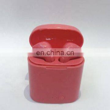 2020 Amazon Top Seller I7s Macaroon Fashion TWS Earbuds Microphone IPX4 SBC Wireless Bluetooth Sport Earphone photo-5