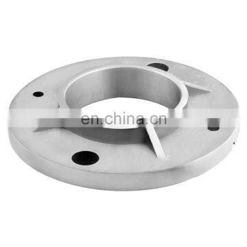 High Quality Heavy Load-Bearing Stainless steel Floor Mouted Handrail Pipe Post Thick Flange