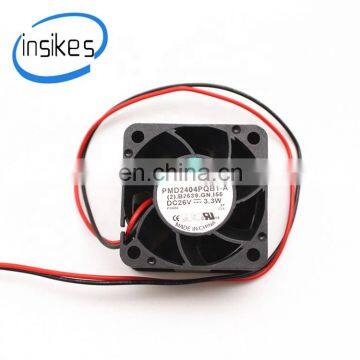 PMD2404PQB1-A DC24V 4.1W 40*40*28mm Double Ball Inverter Cooling Fan Industrial Fan photo-2