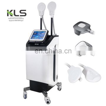 Newest Arrival  4 Handles HIEMT Muscle Stimulate EMS  Body Cellulite Removal Body Slimming Machine