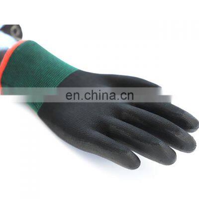Polyester And Nylon Coating PU Gardening Electronics Phone Screen Gloves photo-4