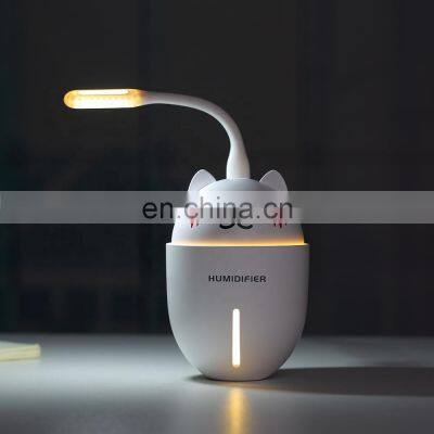 Wholesale Portable CE Night Light Function Mini Usb Fan Air Humidifier for Bedroom photo-2