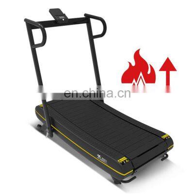 hot sale No power treadmill Patent innovation Slat treadmill life fitness equipment treadmill for home use