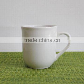 2016 good quality white ceramic mug