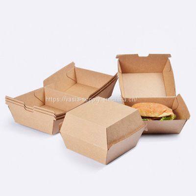 Compostable clamshell take out food containers hinged lid clamshell packaging