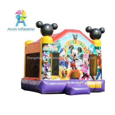 0.55MM PVC Kids Disney Inflatable bouncer house