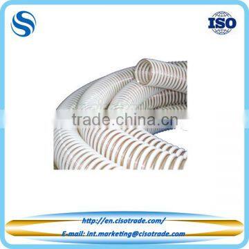Flexible PVC Sunction & Delivery Hose, Rigid PVC/nylon Helix Reinforced