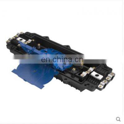 High Quality Horizontal 24 48 72 Core 2 In 2 Out Fiber Optic Cable Splice Enclosure photo-3