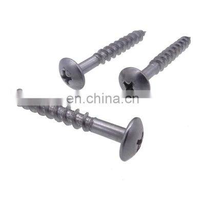 galvanized pan head one-way countersunk security self tapping screws