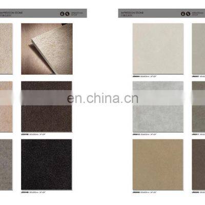Foshan 600x600mm Beige Matt and Rough Finish Anti Slip Full Body Outdoor Floor Rustic Tiles photo-5