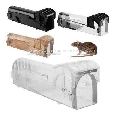 Humane Reusable Mouse Trap Cage Durable Lightweight Live Catch Rodent Trap photo-3