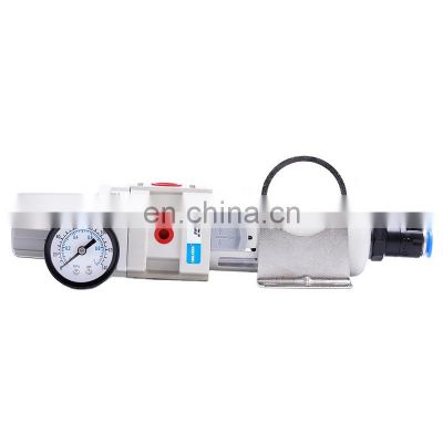 New Design AW Series Automatic Air Pressure Air Source Treatment Pneumatic Air Filter Regulator With Auto Drain