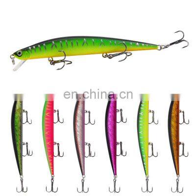 New Design Floating Minnow Lures  11.5g/126mm With 3D Lure Eyes