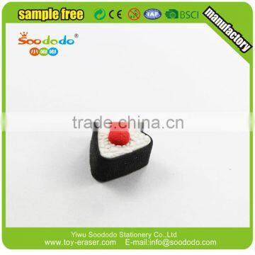 Soododo Eraser Manufacturer Sushi Shaped 3D Eraser