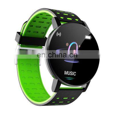 Smartwatch 119plus New Wrist Bracelet Band Blood Pressure Sport Wrist Fitness Tracker Cheap 119 Plus Smart Watch