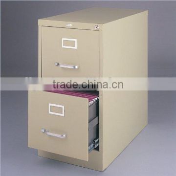 Black two drawer file cabinets for hangying A4,F4 folders