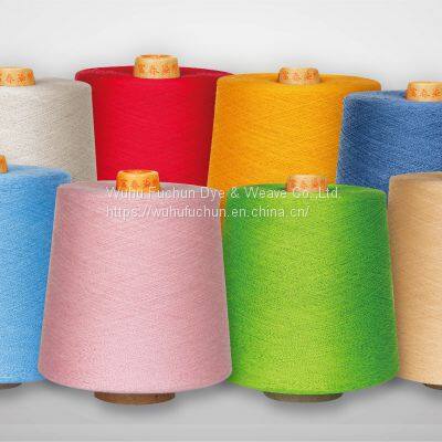 GASSED MERCERIZED COTTON DYED YARN photo-2
