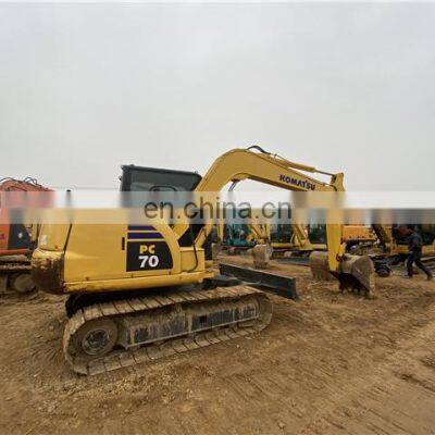 Original painted komatsu pc70 , Komatsu mini excavator pc70 , Komatsu pc60 pc70 pc78 with dozer