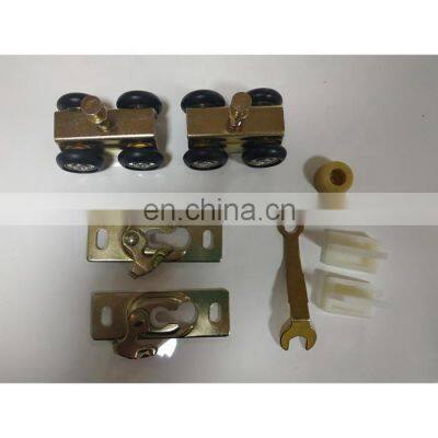 Antique Wood Sliding Pocket Door Hardware Rollers Replacement photo-4