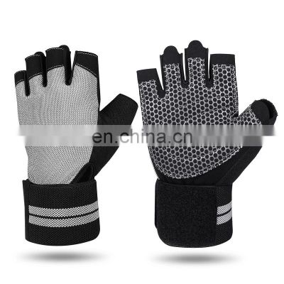 Quality-Assured New Man Cross Fit Workout Palm Hand Gym Gloves Fitness