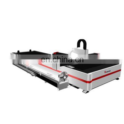 Jinan factory 1530 fiber laser cutting machine for cut metal sheet and tube