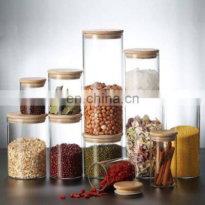 Wholesale Storage Bottles & Jars Tea Candy Glass Storage Jars Seals Storage Tank Jarras De Vidrio Glass Jar With Lid photo-2